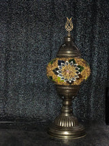 Tafellamp Halay - Turkse - Mozaïek - Goud