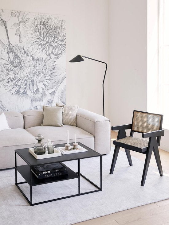 Tafel De Max - Zwart - 90x45cm