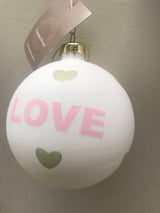 Kerstbal De Max - Wit