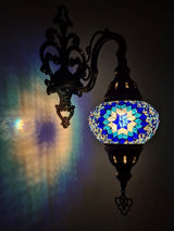 Wandlamp Halay - Turkse - Mozaïek - 16cm
