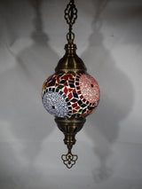 Hanglamp Merkloos - Turkse - Mozaïek - Wit - 19cm