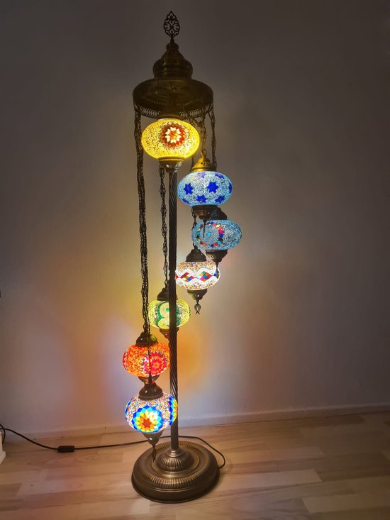 Staande Lamp Merkloos - Turkse - 7 Bollen