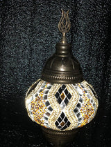 Tafellamp Halay - Turkse - Mozaïek - Goud
