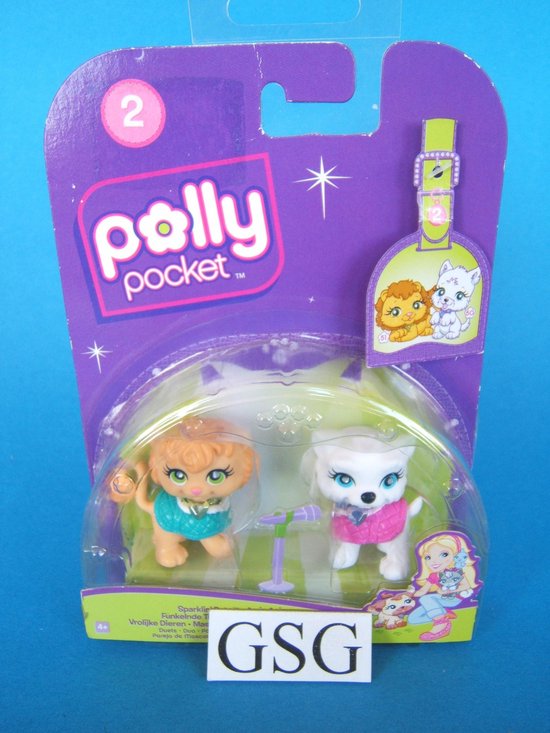 Speelfigurenset De Max - Polly Pocket Vrolijke Dieren