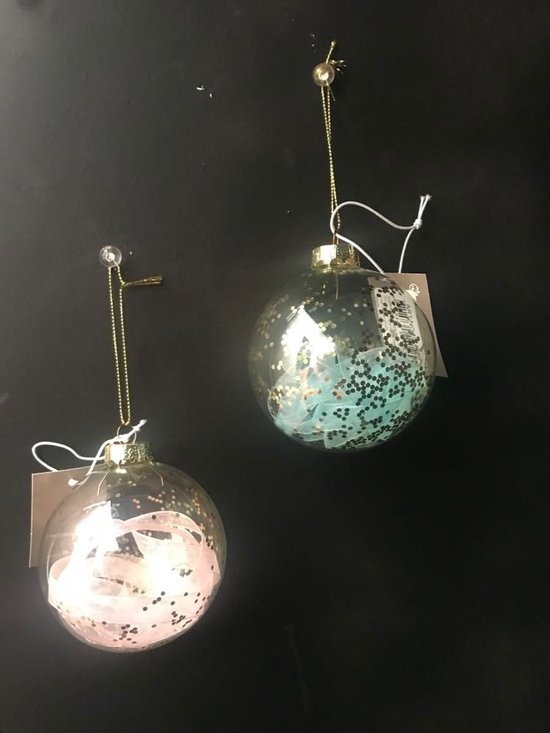 Kerstbal De Max - Blauw