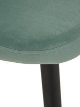 Eetkamerstoel Merkloos - Set van 2 Stuks - Moderne - Blauw