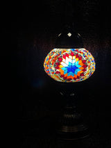 Tafellamp Halay - Turkse - Mozaïek - Goud