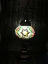 Tafellamp Halay - Turkse - Mozaïek - Goud