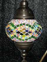 Tafellamp Halay - Turkse - Mozaïek - Goud