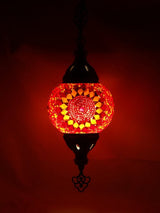 Hanglamp Merkloos - Turkse - Mozaïek - Wit - 19cm