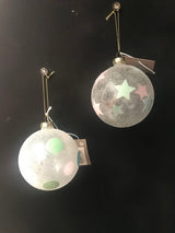 Kerstbal Christmas House - Glas