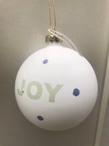 Kerstbal De Max - Wit
