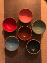 Snack- en Tapasschaal Ersince - Set van 6 Stuks - Keramiek - 10cm