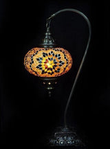 Tafellamp De Max - Turkse - Mozaïek - Wit - 12cm