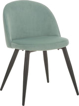 Eetkamerstoel Merkloos - Set van 2 Stuks - Moderne - Blauw