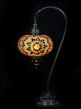 Tafellamp De Max - Turkse - Mozaïek - Wit - 12cm
