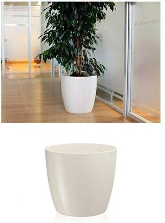 Bloempot De Max - Wit - 33L