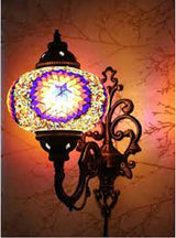 Wandlamp De Max - Turkse - Mozaïek - Bruin - 15cm