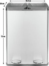 Prullenbak Merkloos - 30L