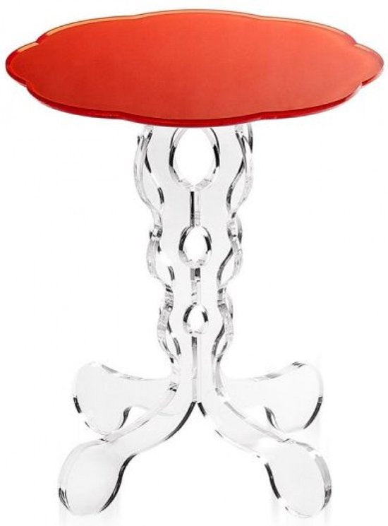 Tuintafel - Glas - Oranje