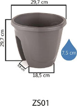 Plantenbak De Max - Groen - 30x30x25m - 7.5L