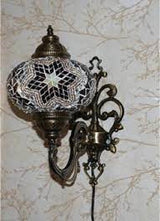 Wandlamp Merkloos - Turkse - Mozaïek - 19cm