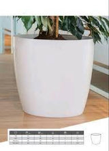 Bloempot De Max - Wit - 33L
