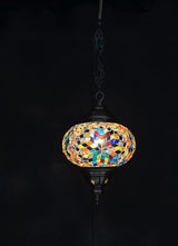 Wandlamp De Max - Turkse - Mozaïek - Bruin - 15cm