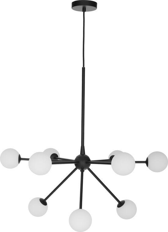 Hanglamp De Max - Moderne - Zwart - 80cm