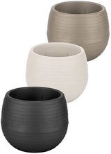 Bloempot De Max - Set van 6 Stuks - Taupe - 13cm - 1.3L