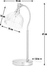 Tafellamp Habitat - Glas - 47cm