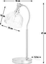Tafellamp De Max - Glas - 47cm