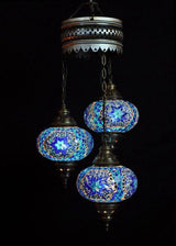 Hanglamp Merkloos - Turkse - Mozaiek - Roze - 4 Bollen