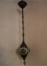 Hanglamp Merkloos - Turkse - Mozaïek - Wit - 19cm