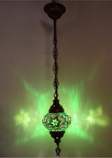 Hanglamp Merkloos - Turkse - Mozaïek - Wit - 19cm