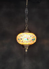 Hanglamp Merkloos - Turkse - Mozaïek - Wit - 19cm