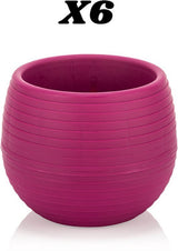 Bloempot De Max - Set van 6 Stuks - 6cm