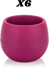 Bloempot Serinova - Set van 6 Stuks - 6cm