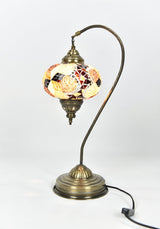 Tafellamp Merkloos - Turkse - Mozaïek - Groen - 42cm