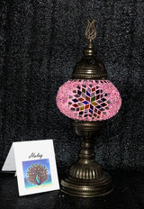 Tafellamp Halay - Turkse - Mozaïek - Goud