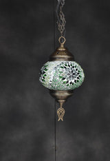 Hanglamp De Max - Turkse - Mozaïek - Bruin - 7 Bollen