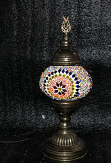 Tafellamp Halay - Turkse - Mozaïek - Goud