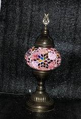 Tafellamp Halay - Turkse - Mozaïek - Goud