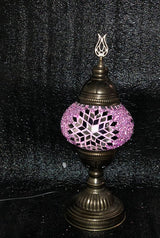 Tafellamp Halay - Turkse - Mozaïek - Goud