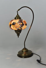 Tafellamp Merkloos - Turkse - Mozaïek - Groen - 42cm