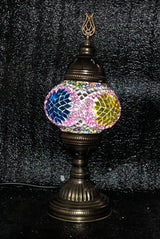 Tafellamp Halay - Turkse - Mozaïek - Roze