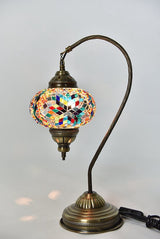 Tafellamp De Max - Turkse - Mozaïek - Wit - 12cm