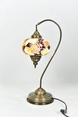 Tafellamp Merkloos - Turkse - Mozaïek - Groen - 42cm