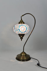 Tafellamp Merkloos - Turkse - Mozaïek - Groen - 42cm