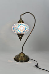 Tafellamp Merkloos - Turkse - Mozaïek - Groen - 42cm